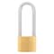 Brinks Keyed Alike Padlock, Brass, 40mm, High Security, Long SHKL 4 PK 171-42401 - alternate 1